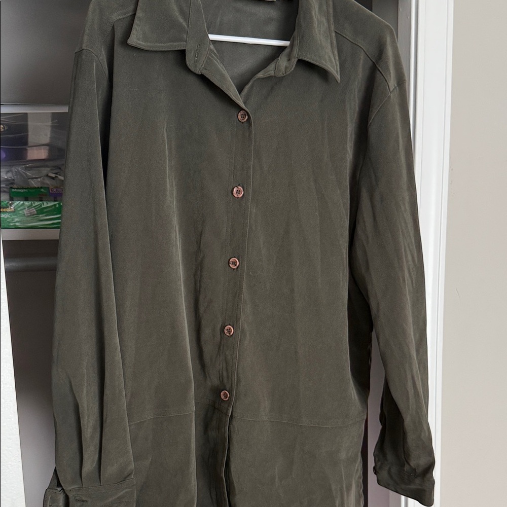 Croft & Barrow Khaki Utility Jacket